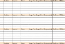 content calendar template google sheets