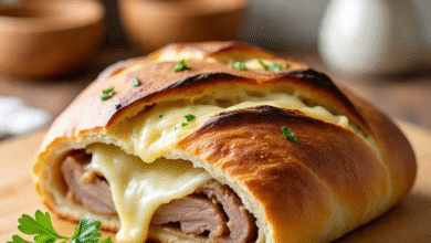 zallie's fresh kitchen store baked italian roast pork stromboli