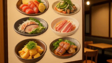 wasabi menu