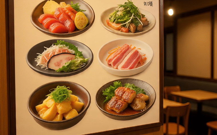 wasabi menu