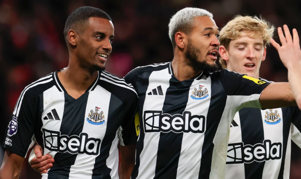 newcastle united f.c. vs manchester united f.c. lineups