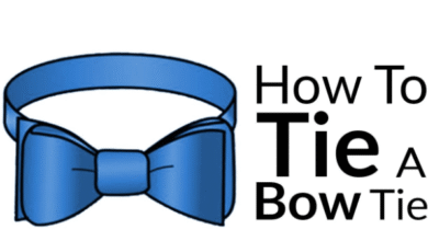How to tie a bow tie